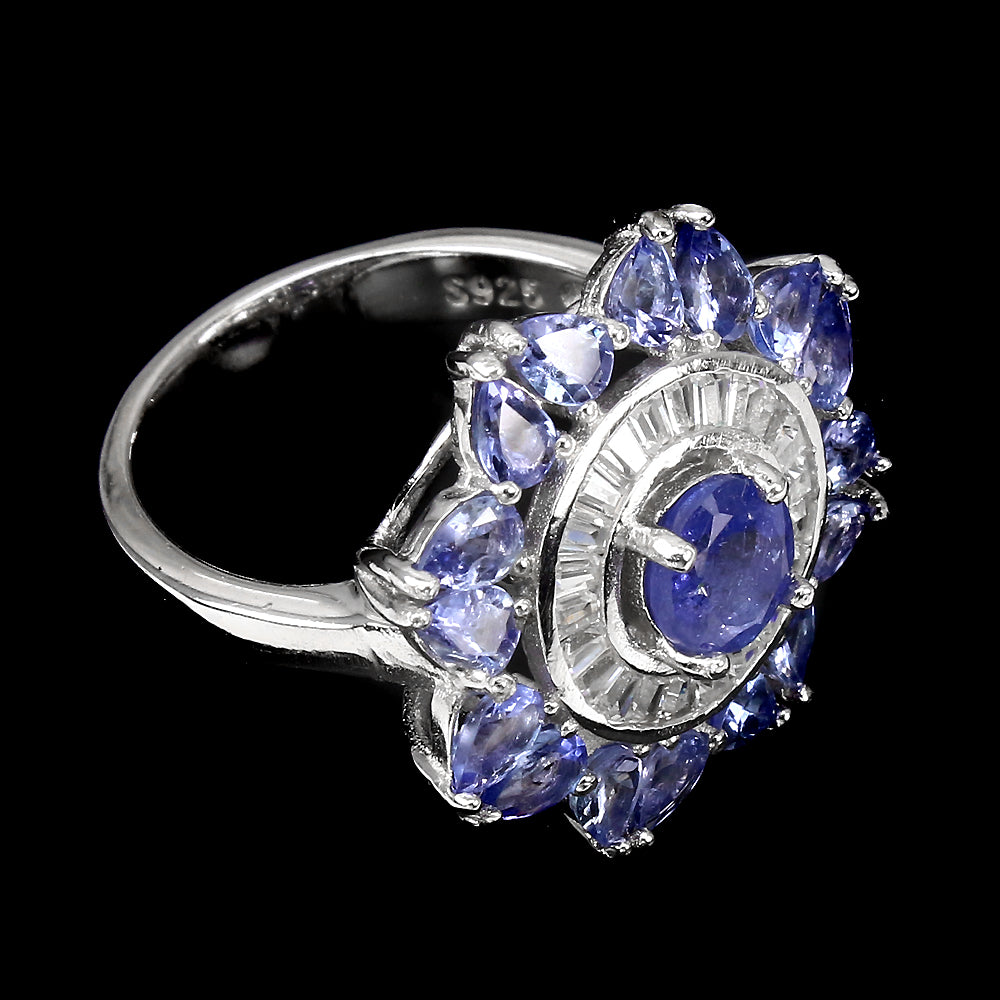 Tansanit Ring Silber - INARA