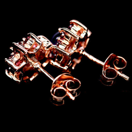 Pendientes amatista rodolita