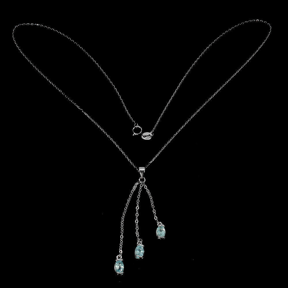 Ciondolo apatite con collana