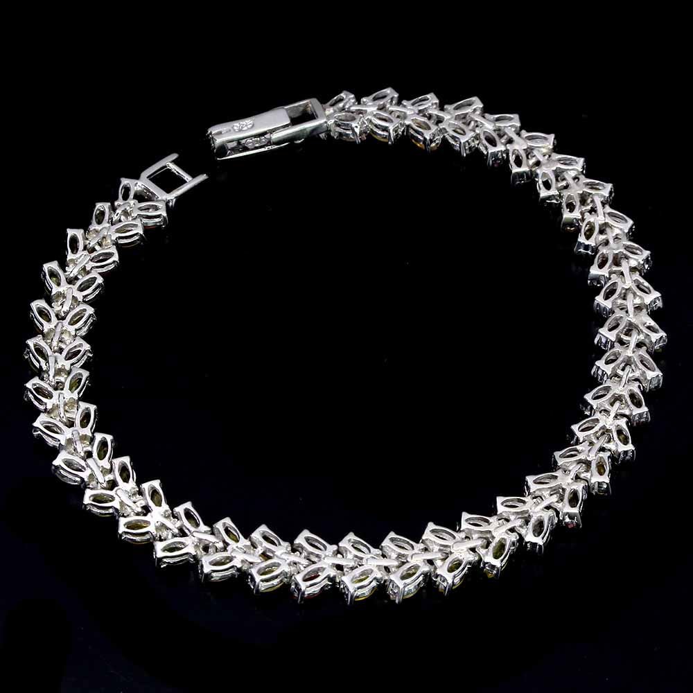 Multicolor Saphir Armband Silber - INARA