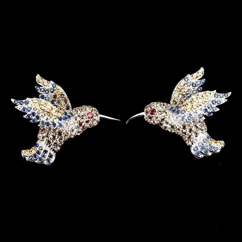 Hummingbird sales earrings silver