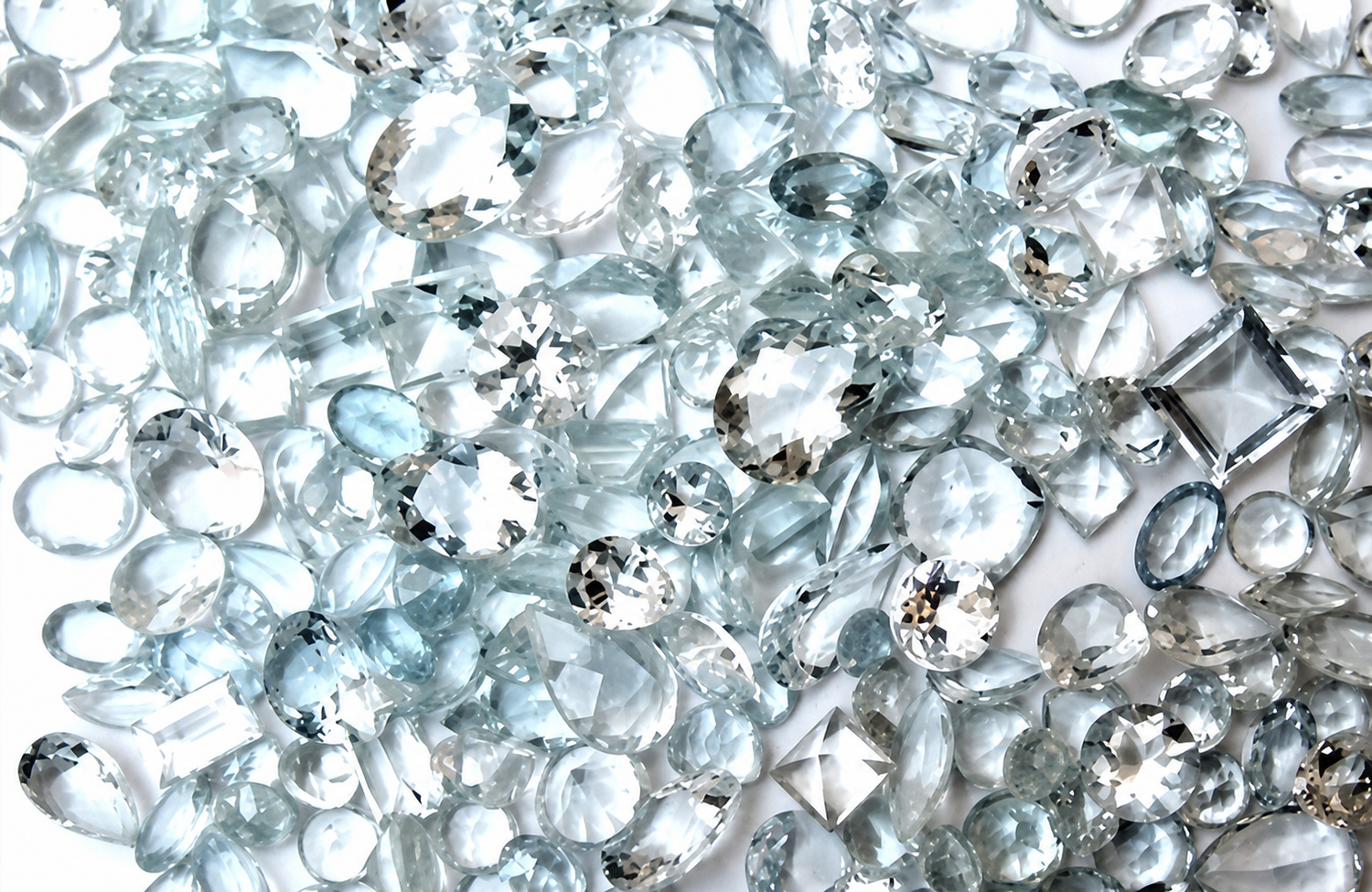 Schmuck aus Sterling Silber mit Aquamarinen - INARA