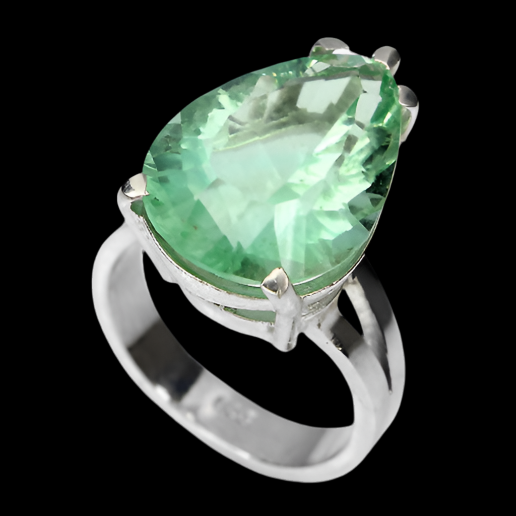 Fluorit Ring Silber - INARA