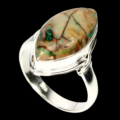 Boulder Opal Ring Silber - INARA