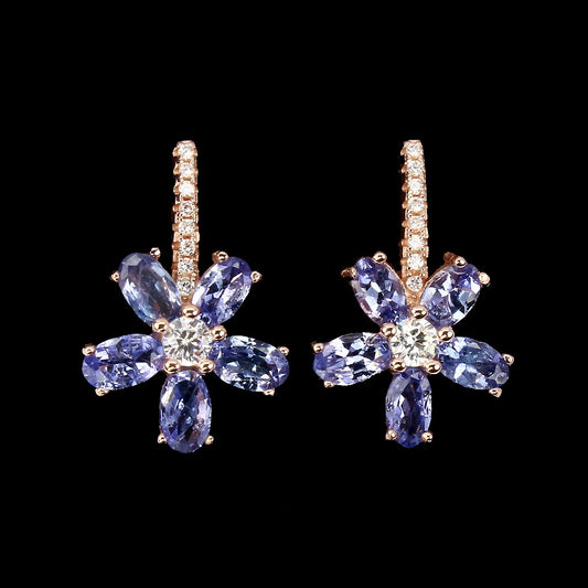 Orecchini tanzanite