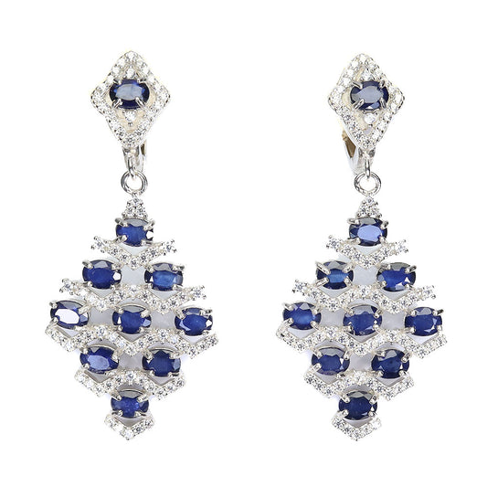 Saphir Ohrringe
