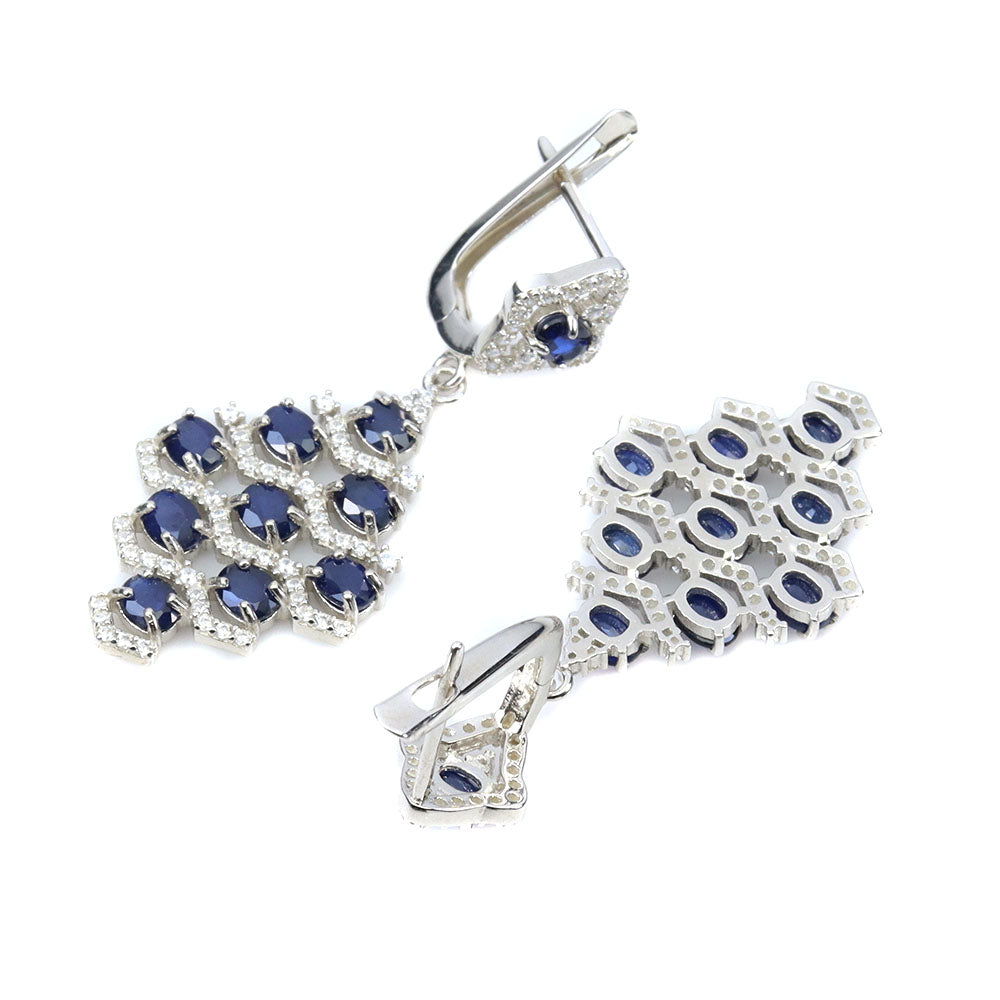 Saphir Ohrringe