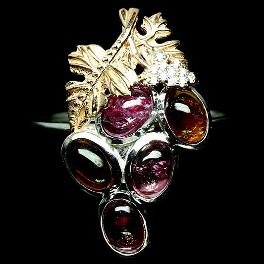 Anello tormalina uva misura 59