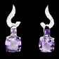 Amethyst Ohrringe Silber - INARA