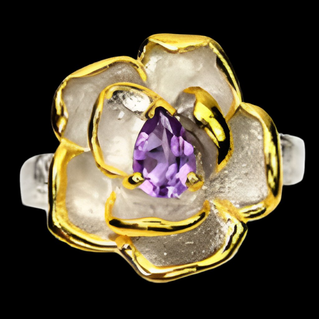 Amethyst Ring Gr. 54 Silber - INARA