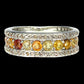 Saphir Eternity Ring Gr. 57 Silber - INARA