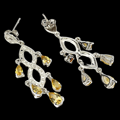 Citrine earrings