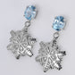 Sky Blue Topaz Earrings