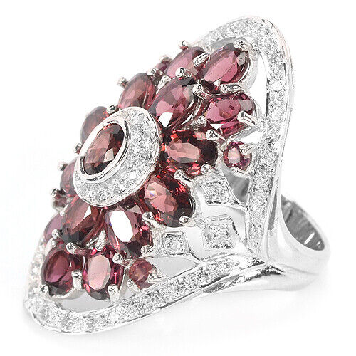 Taille de bague Rhodolite. 54