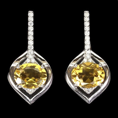 Citrine earrings