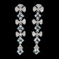 Sky Blue Topaz Antique Cut Earrings