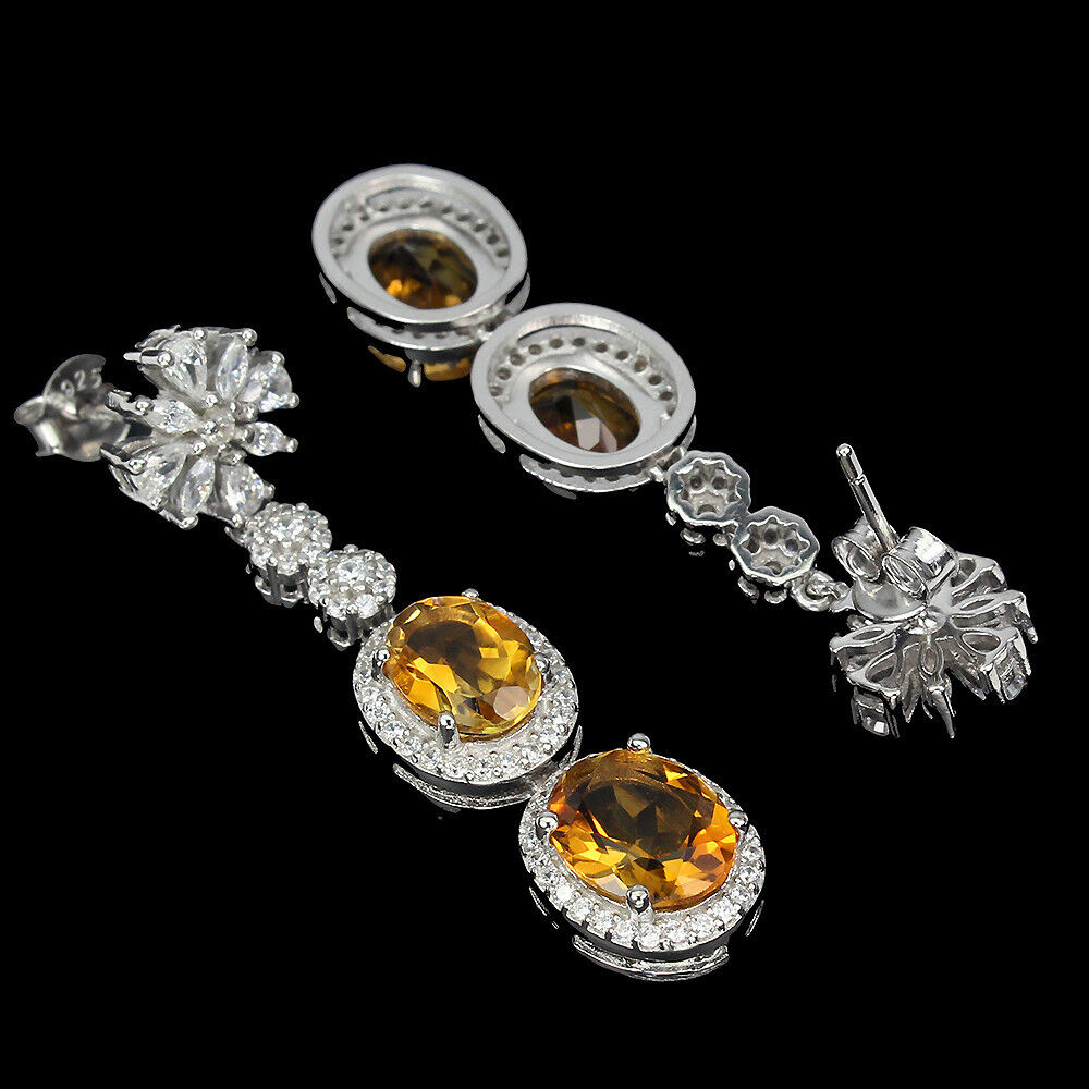 Citrine earrings