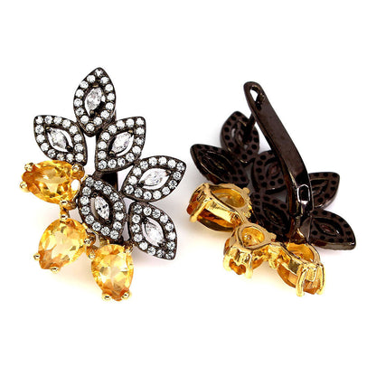 Citrine earrings