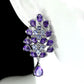 Boucles d'oreilles Améthyste Tanzanite