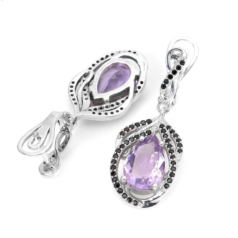 Amethyst Spinel Earrings