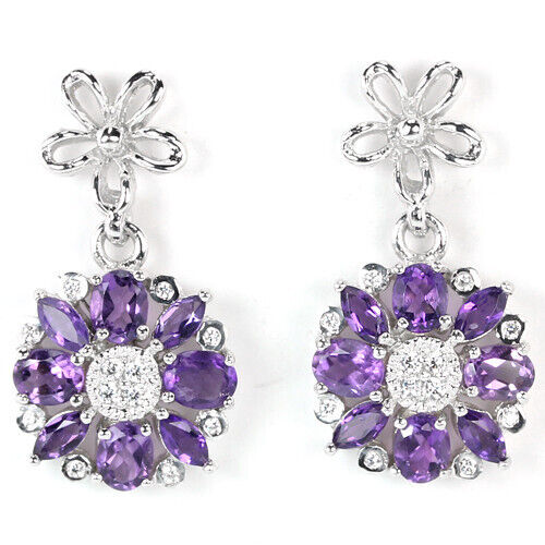 amethyst earrings