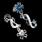 Boucles d'oreilles topaze bleu de Londres