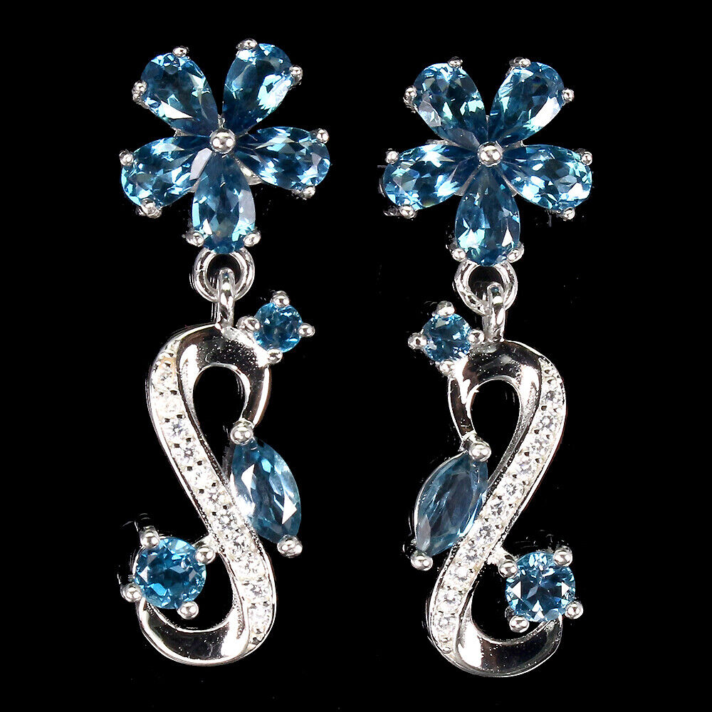 Pendientes Blautopas London Azul