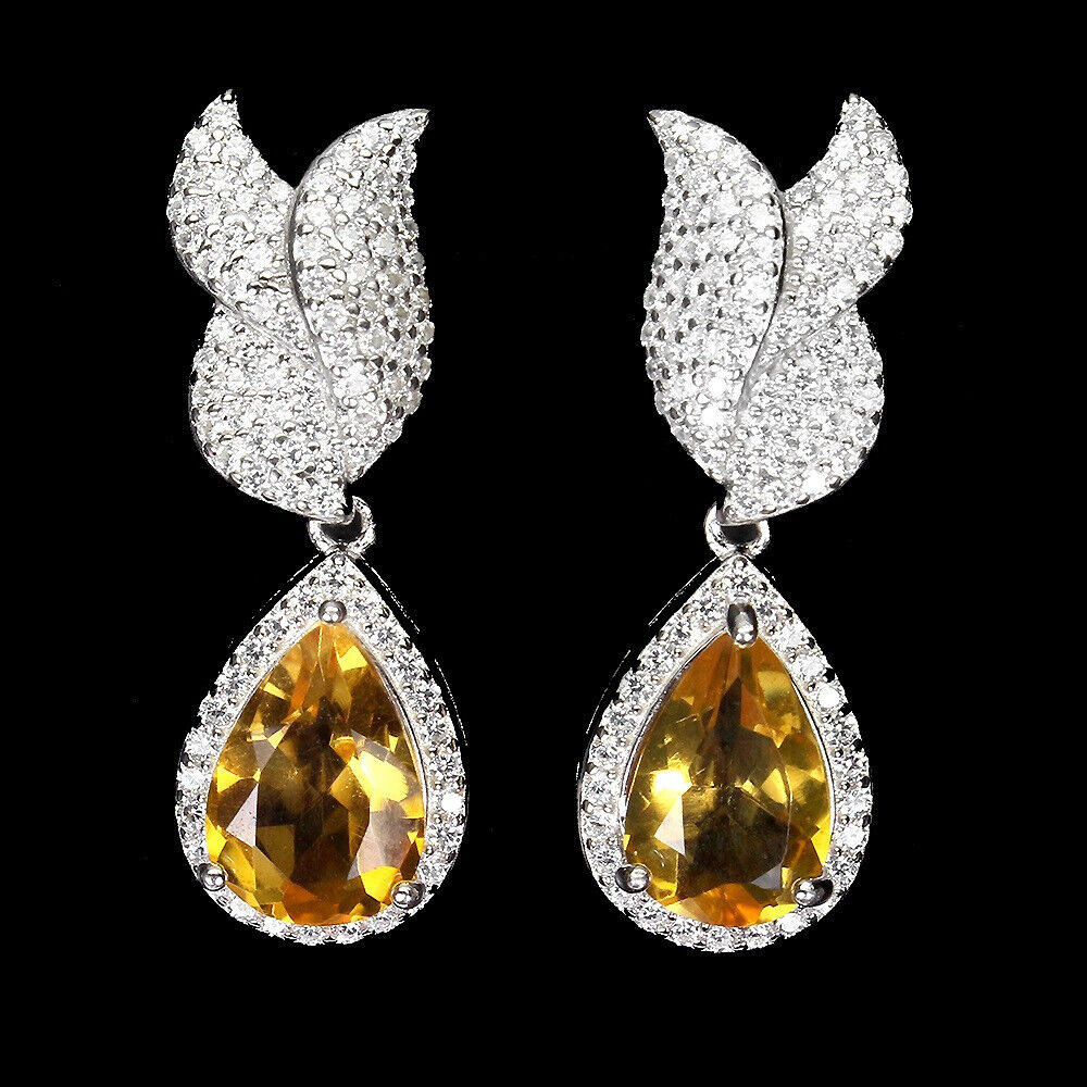 Citrine earrings