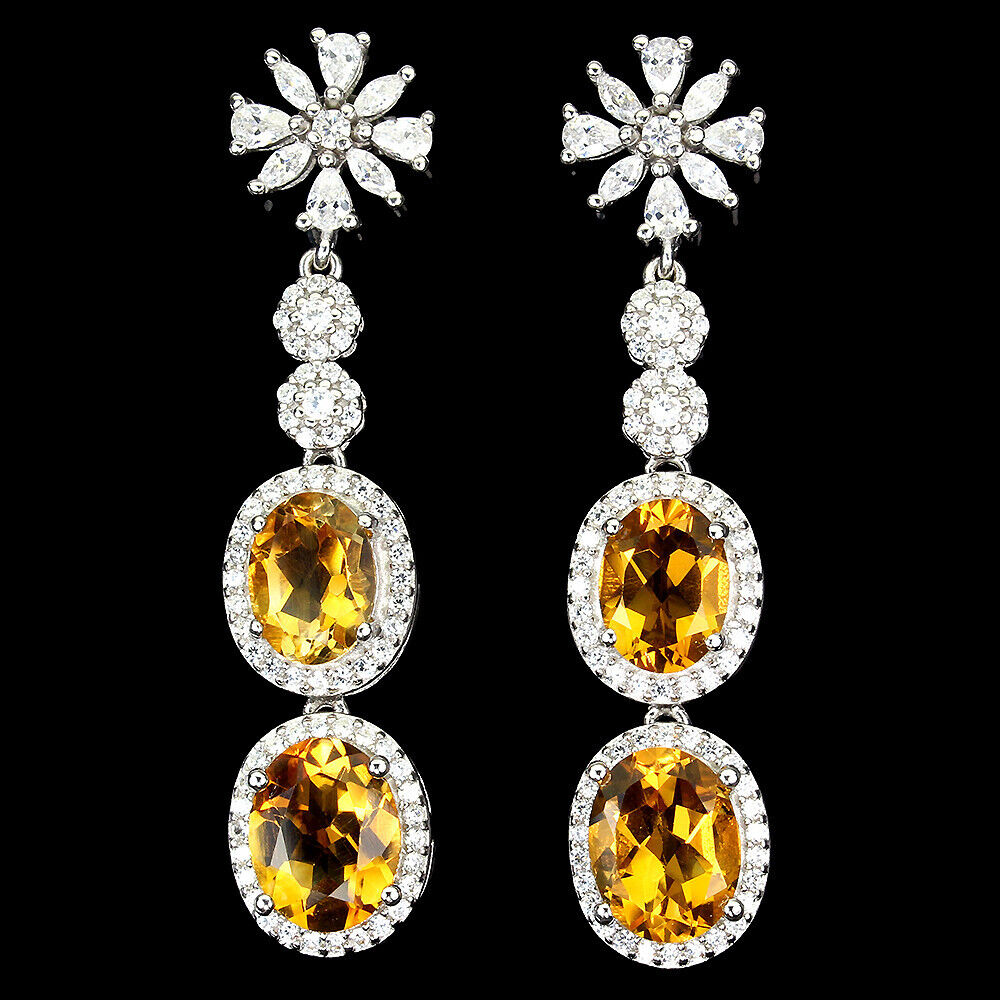 Citrine earrings