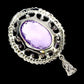 Amethyst Chromediopsid Saphir Anhänger Silber - INARA