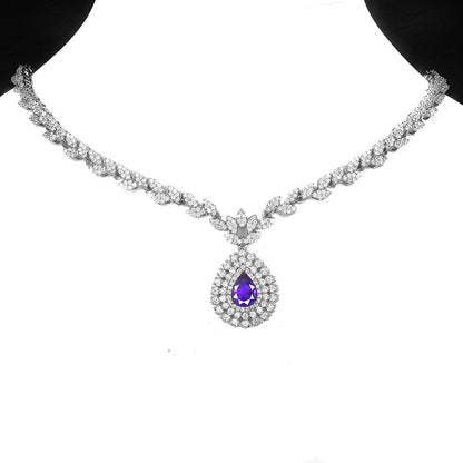 Amethyst Collier Silber - INARA