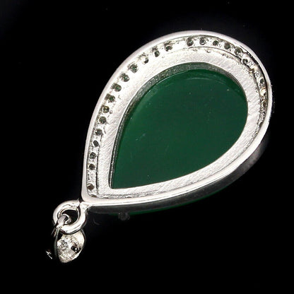 Anhänger Achat Cabochon 925 Silber - INARA