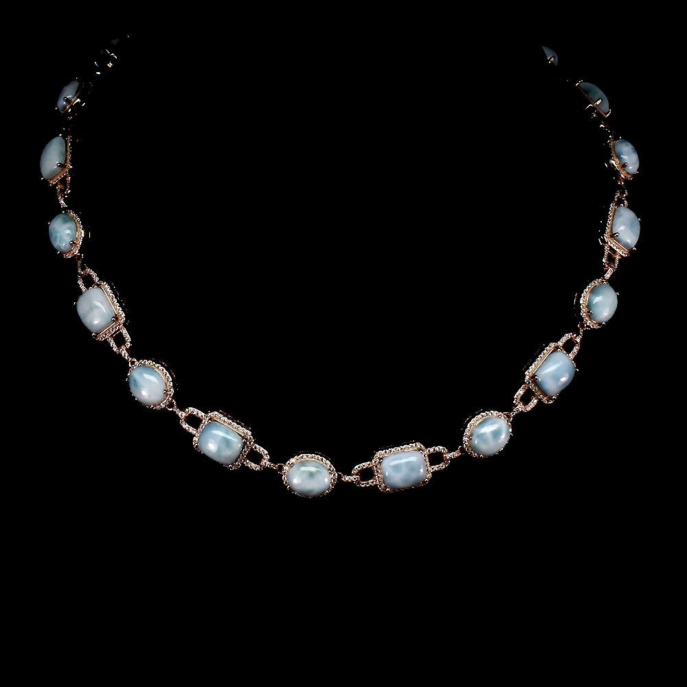 Larimar Collier Silber - INARA