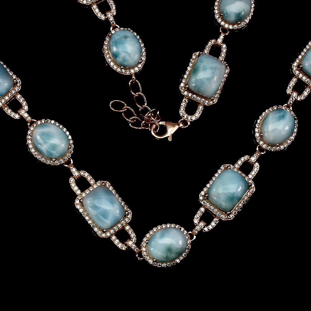 Larimar Collier Silber - INARA