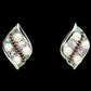 Ohrringe Tansanit Perle Rubin Smaragd 925 Silber 585 Weißgold vergoldet Silber - INARA