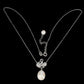 Perle Schwan Collier Silber - INARA