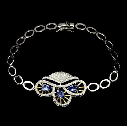 Tansanit Armband Silber - INARA