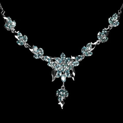 Zirkon Collier Silber - INARA