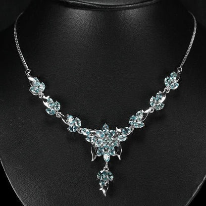 Zirkon Collier Silber - INARA